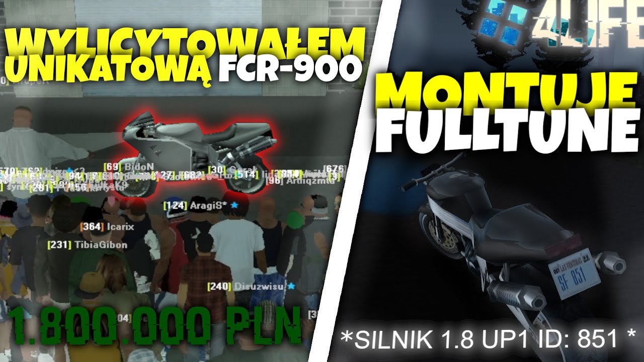 WYLICYTOWAŁEM UNIKATOWĄ FCR-900! | 4LIFE MTA