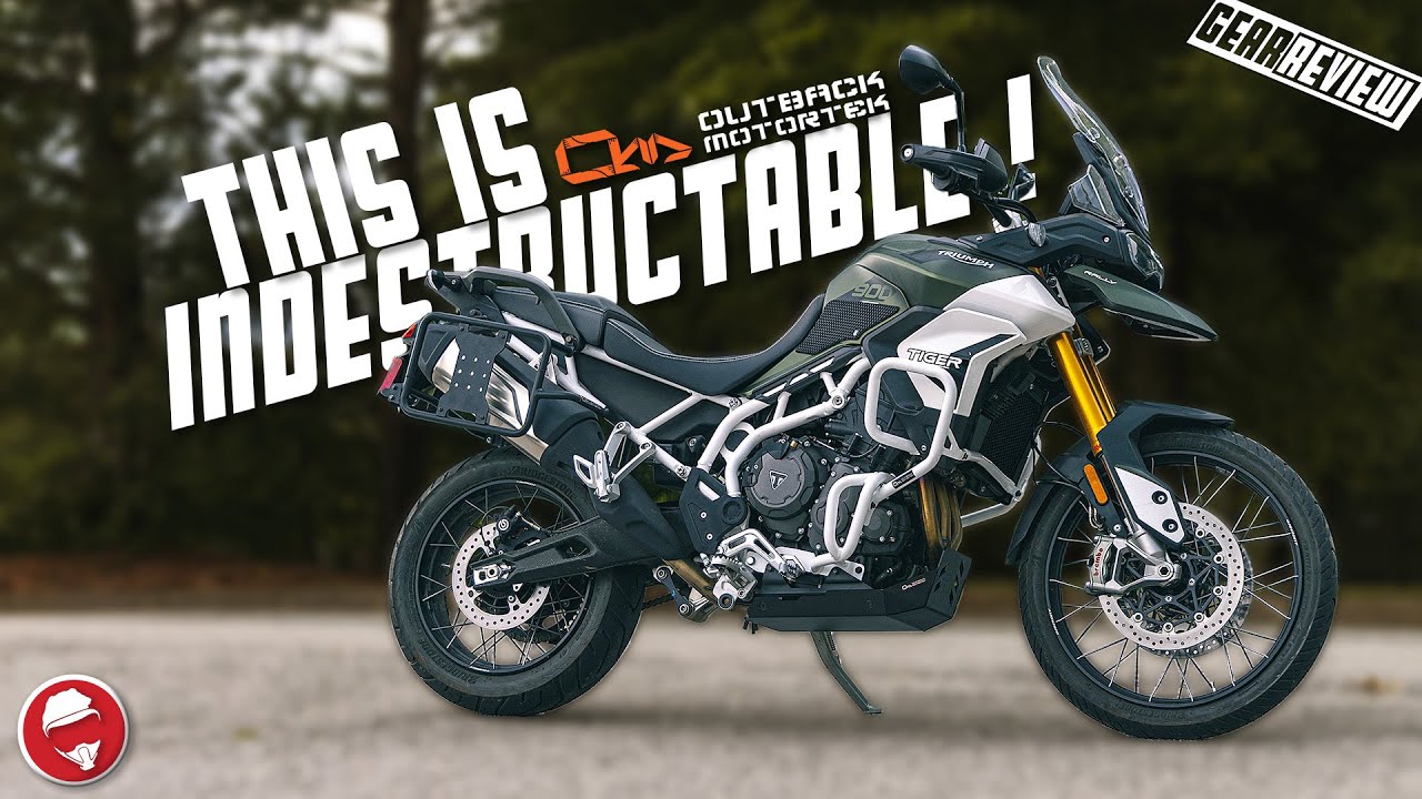 BEST protection for a Triumph Tiger 900?  | Outback Motortek protection Install