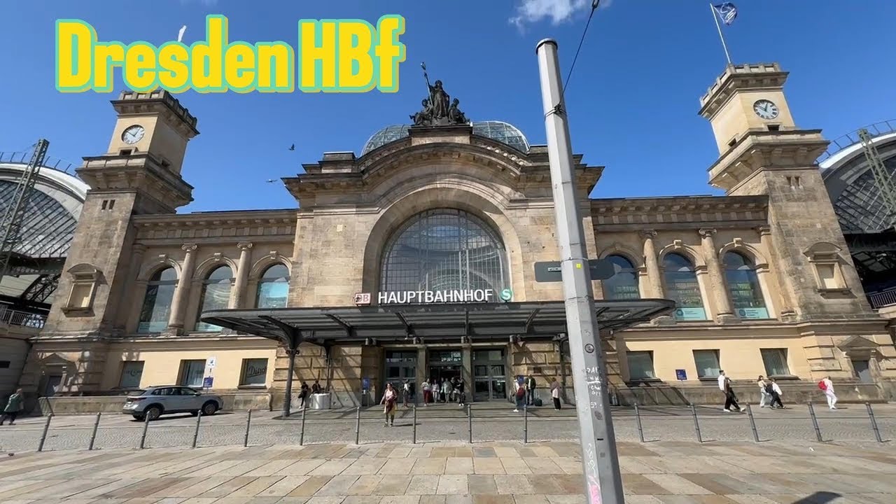 Dresden Hauptbahnhof | Main Train Station | Germany 🇩🇪