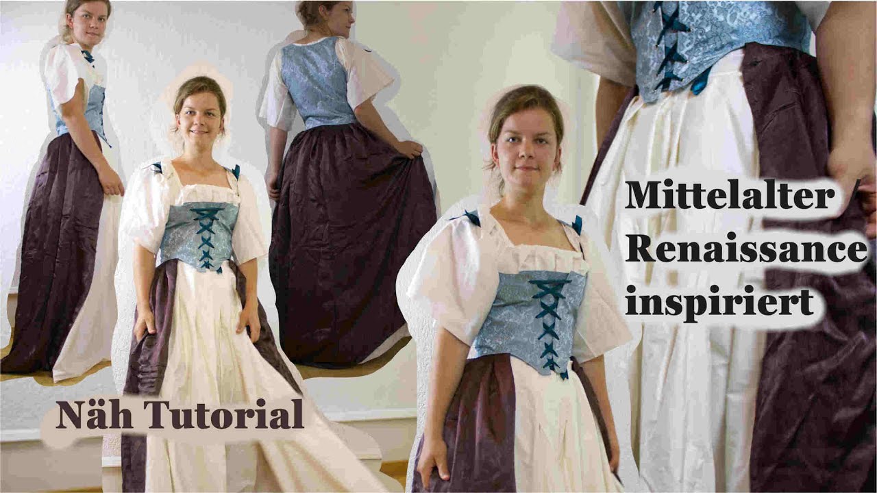Mittelalter/Renaissance inspiriert | Kostüm nähen ohne Schnittmuster