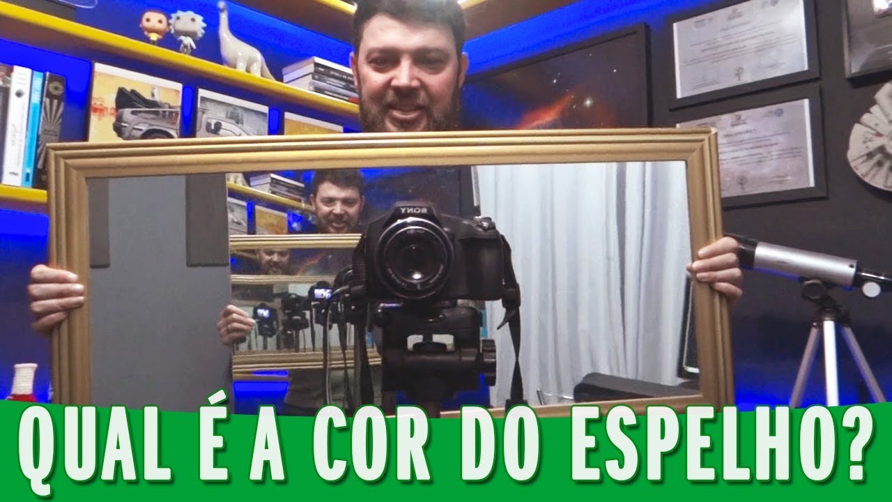 Qual é A Verdadeira Cor do Espelho? (A Resposta irá te Surpreender) | AstroPocket
