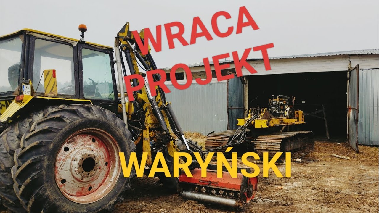 KOPARKA WARYŃSKI K 418 PROJEKT