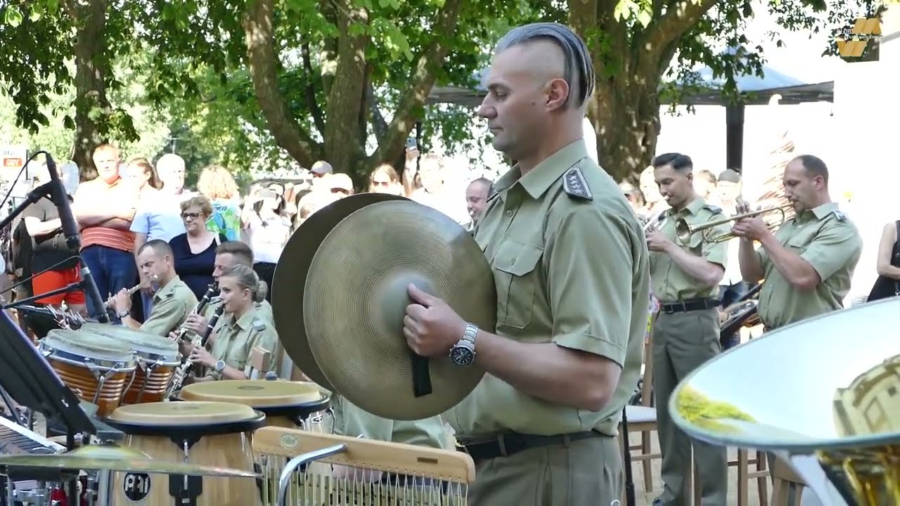 Koncert Orkiestry Wojskowej w Elblągu (fragment)