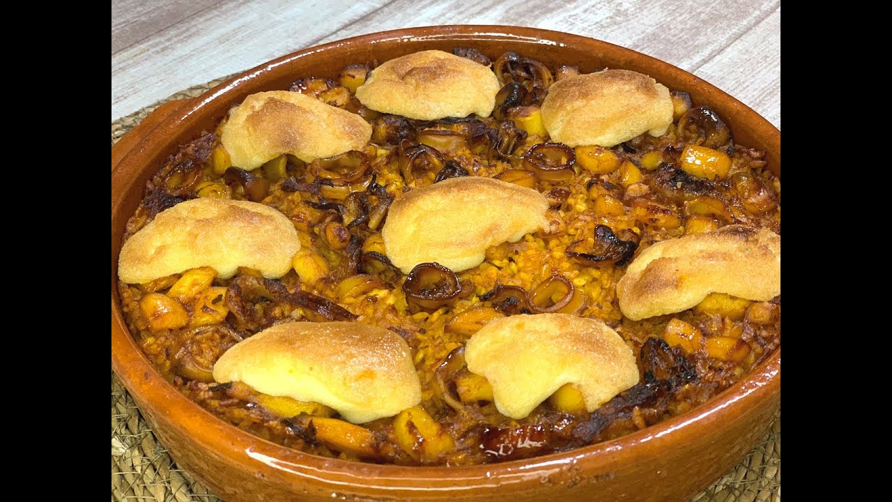 ARROZ DE CALAMAR Y SEPIA AL HORNO 🥘| RECETA DE PESCADO MUY SABROSA