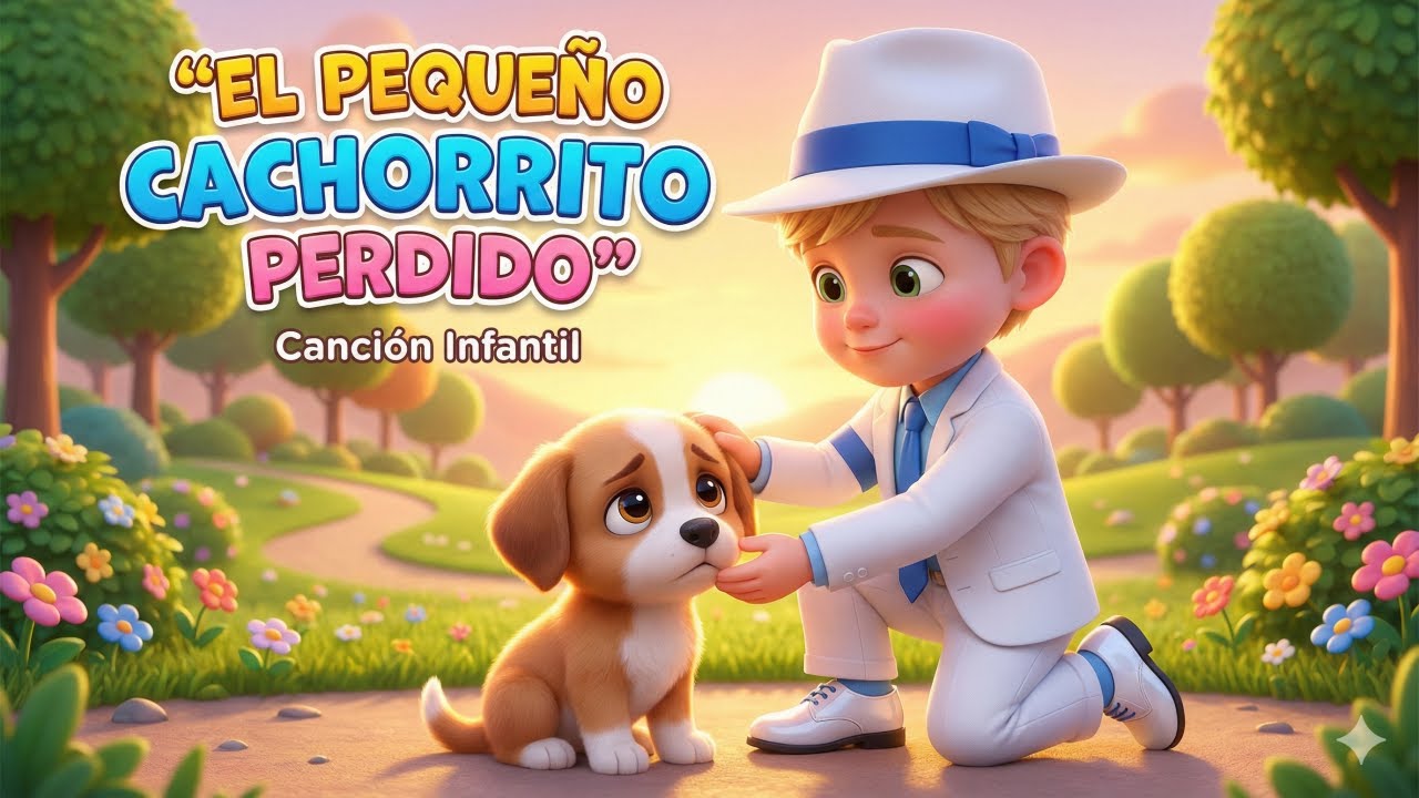 🐶 El Pequeño Cachorrito Perdido 🐾 | Canción Infantil sobre la Amistad | Fun & Happy Kids Songs