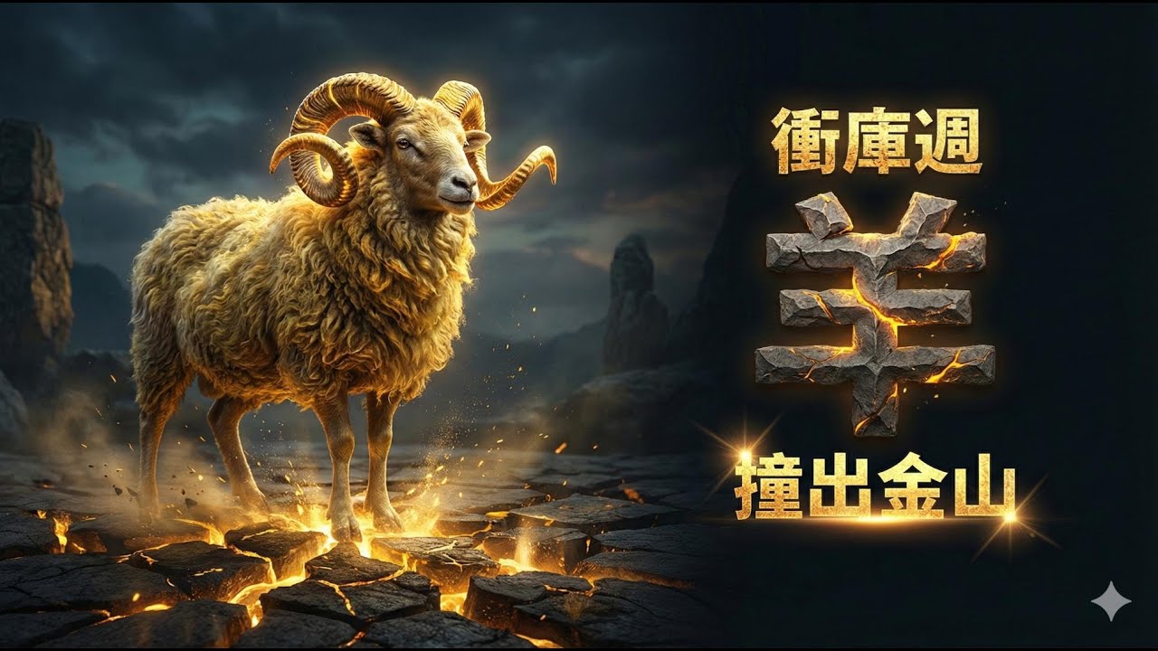 屬羊人聽好！為什麼這週家裡或職場會「出亂子」？老師洩天機：這是「醜未相沖」在幫你挖金礦，誰敢亂中出手誰就發。