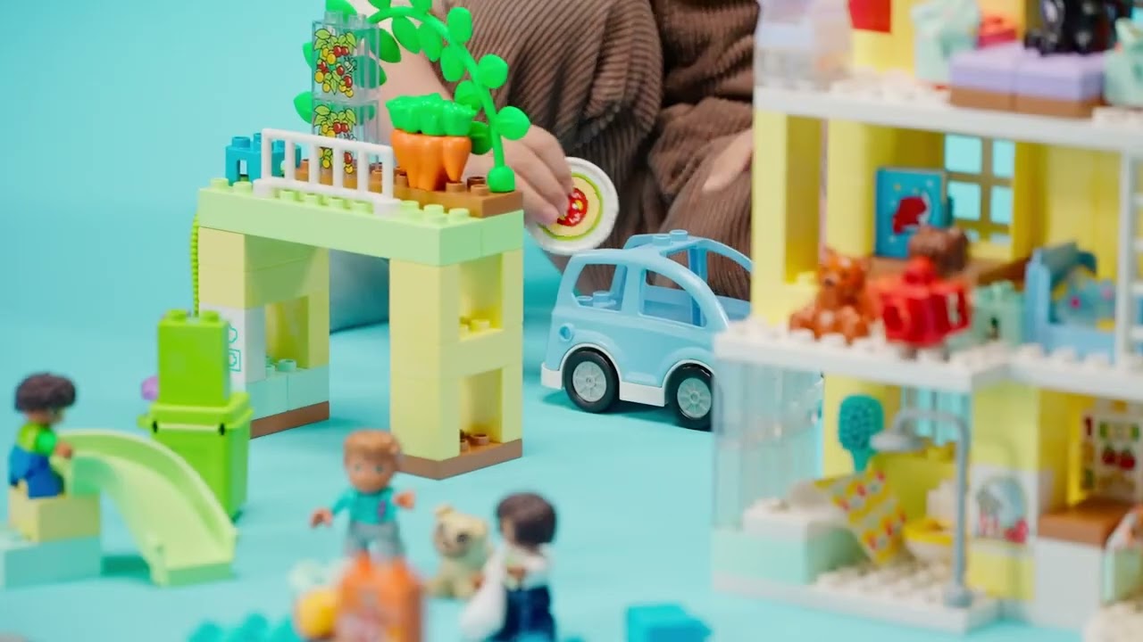 LEGO DUPLO, Town Dom rodzinny 3 w 1, 10994