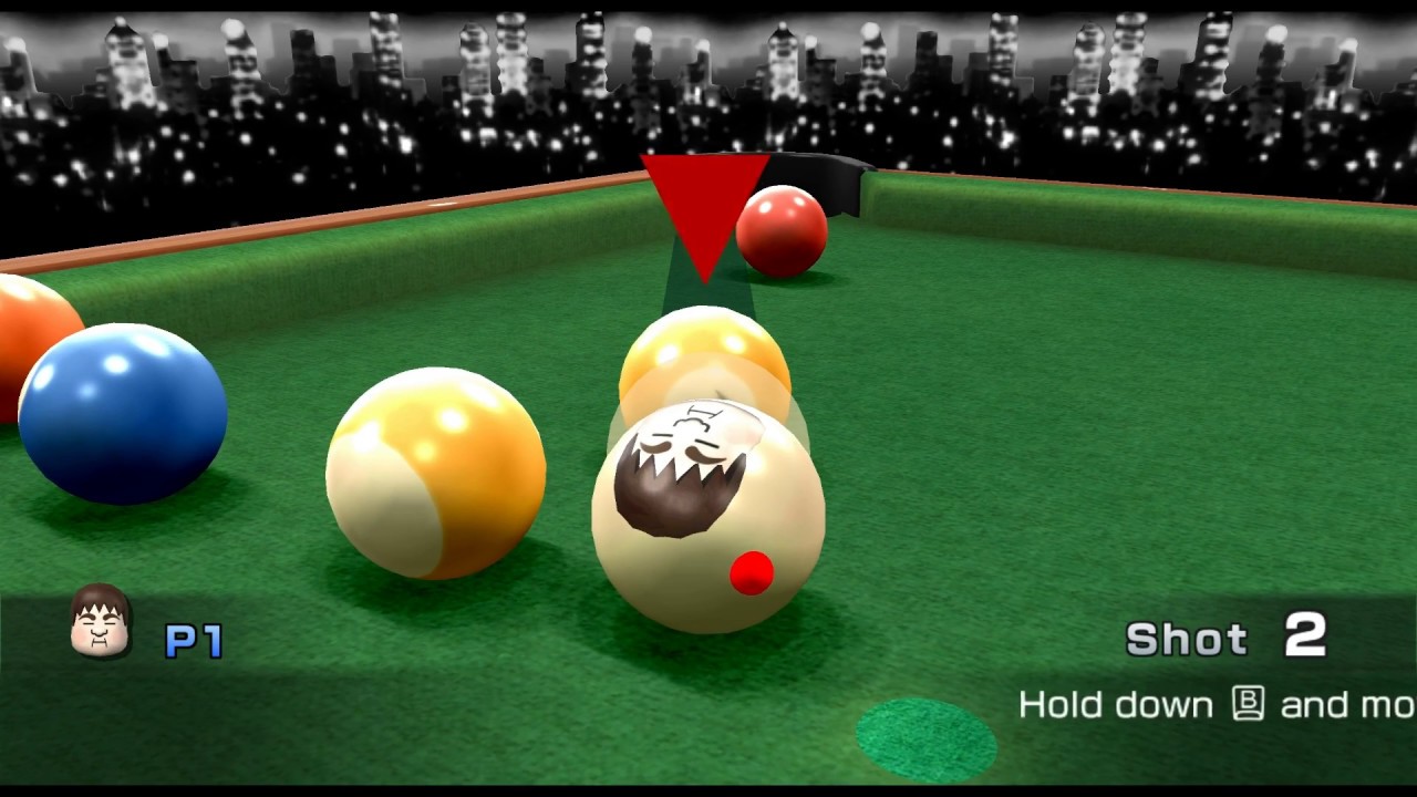 Wii Play: Billiards Platinum Medal 60fps