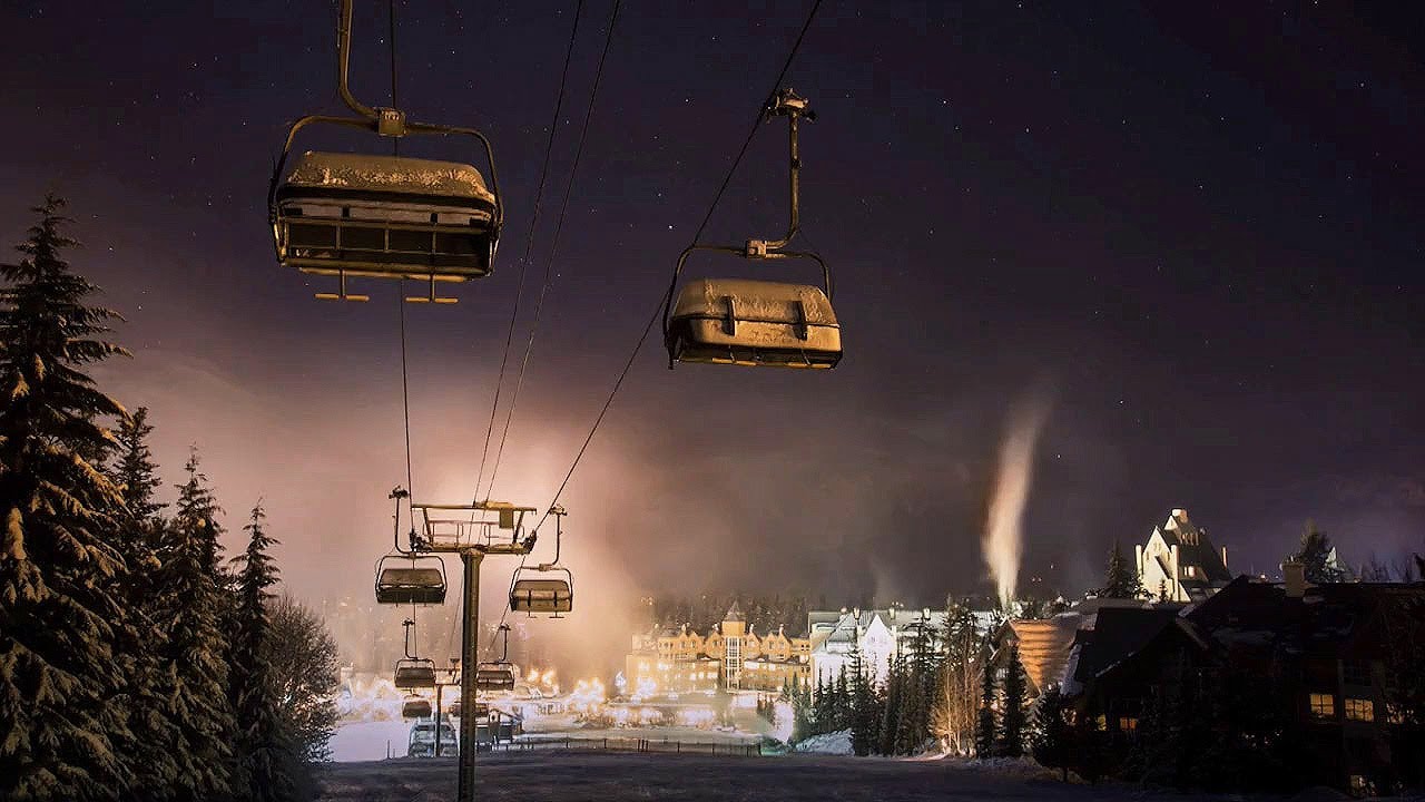 Scenic Whistler Time Lapse