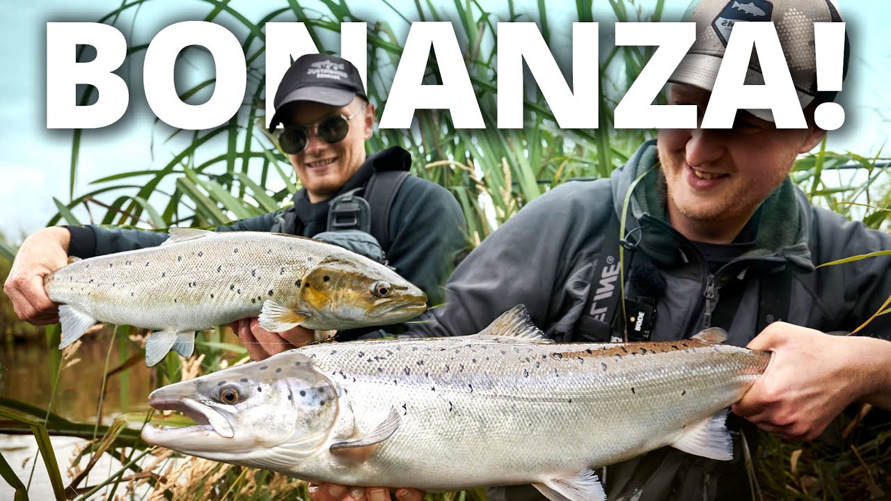 Insane Salmon And Seatrout Fishing - Once In A Lifetime Experience! (Fly & Spin Fishing)