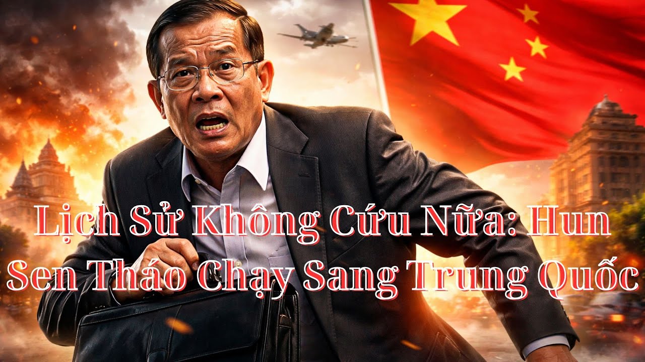 Lịch Sử Không Cứu Nữa Hun Sen Tháo Chạy Sang Trung Quốc