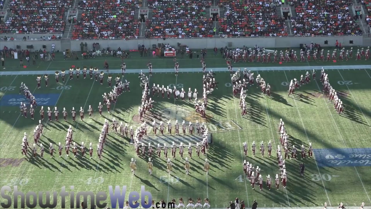 Bethune Cookman BCU Marching Band Halftime Show - 2016 Florida Classic Game