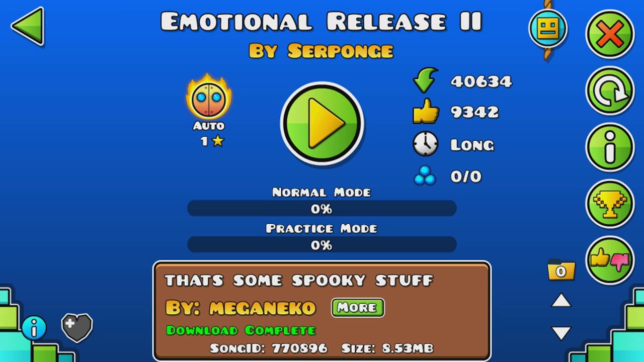 [GeometryDash] New EPIC auto level by SERPONGE!