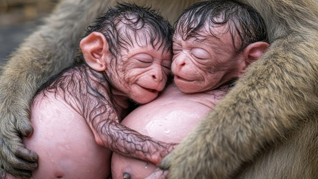 Leo Monkey’s Loudest Cry Silenced by One Gentle Touch