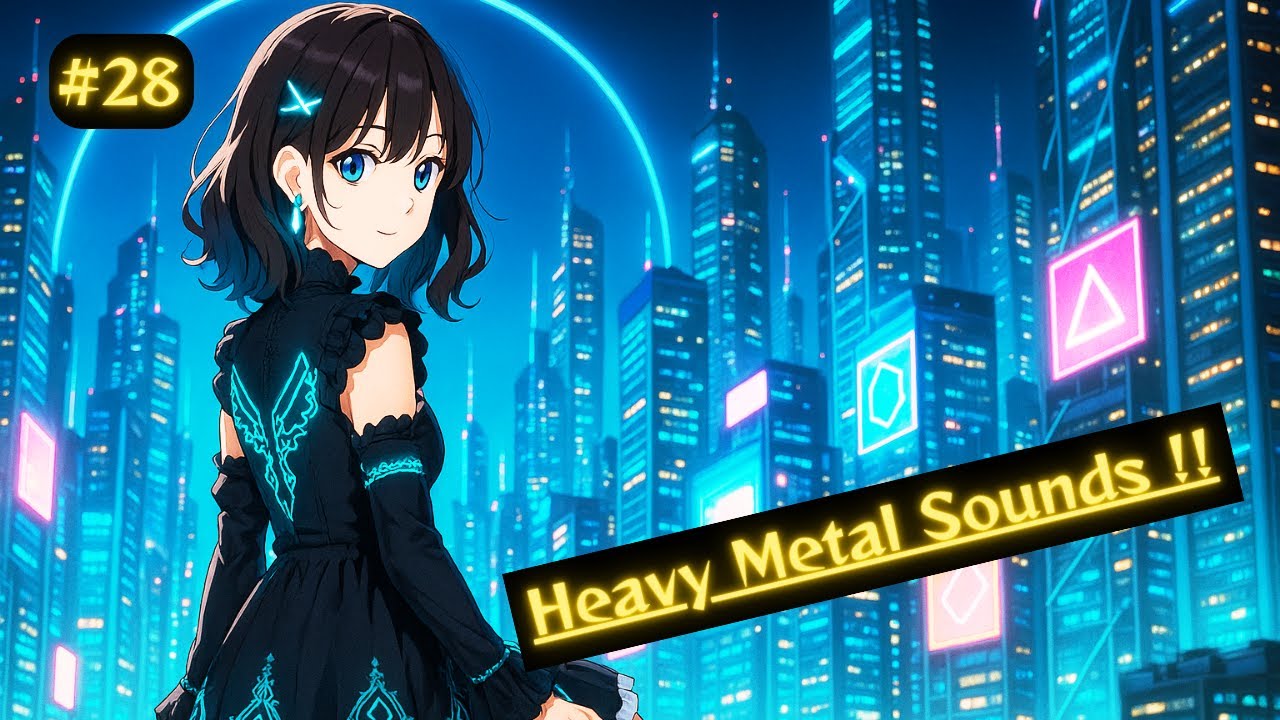 【#28】Emotional Hevymetal Sounds #28 | 【重低音】パワフルで疾走感あふれるヘビメタ | 作業用BGM