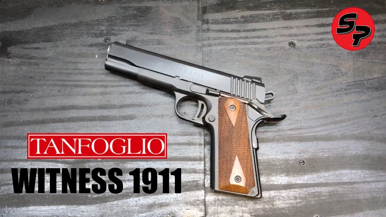 Tanfoglio Witness 1911 .45 ACP | @StoppingPower