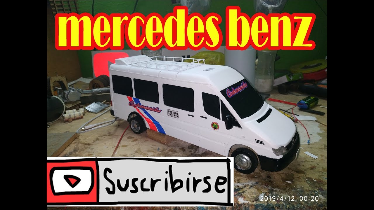 REPLICA A ESCALA DE MERCEDES BENZ