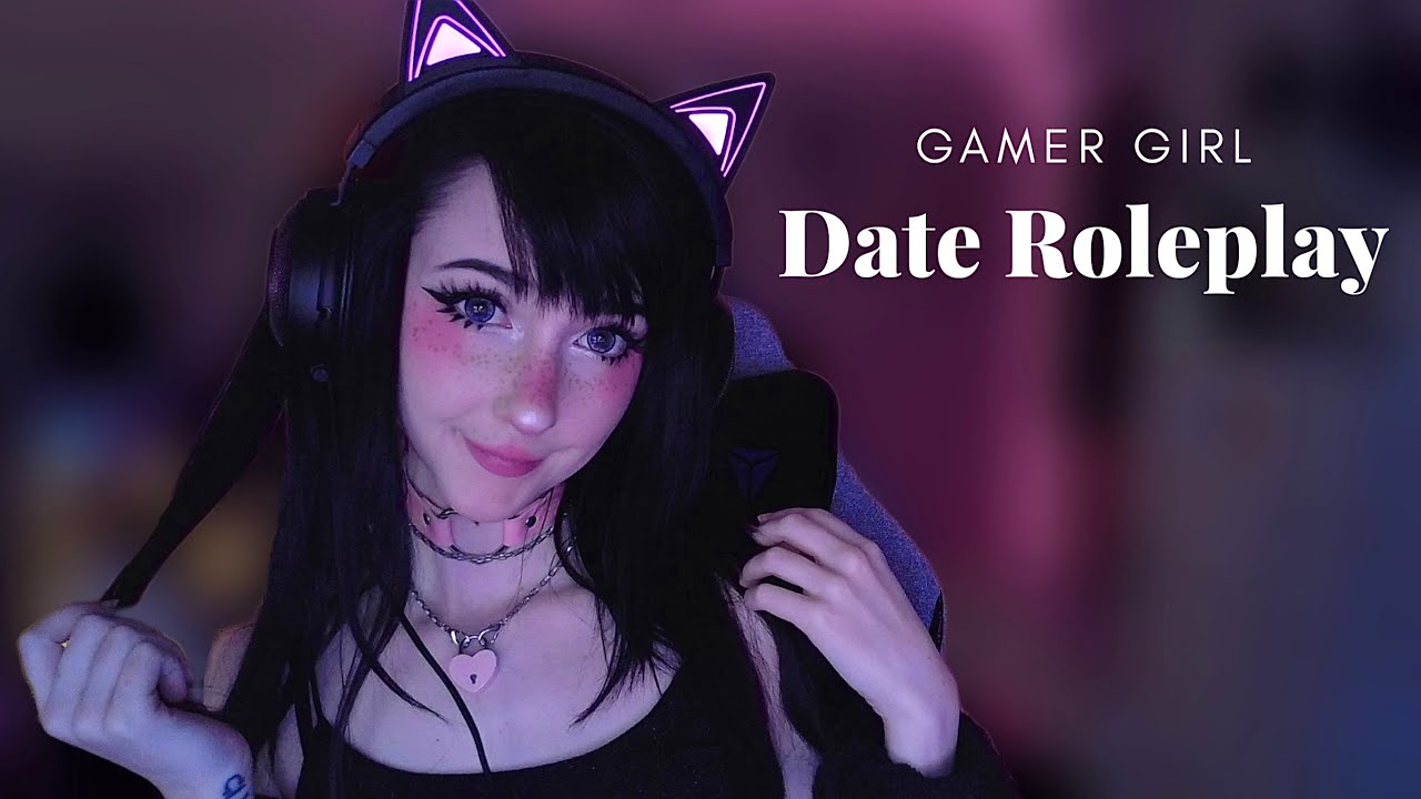 ASMR ☾ Your Cute Gamer Girl Date💕 soft spoken rambling, gf roleplay