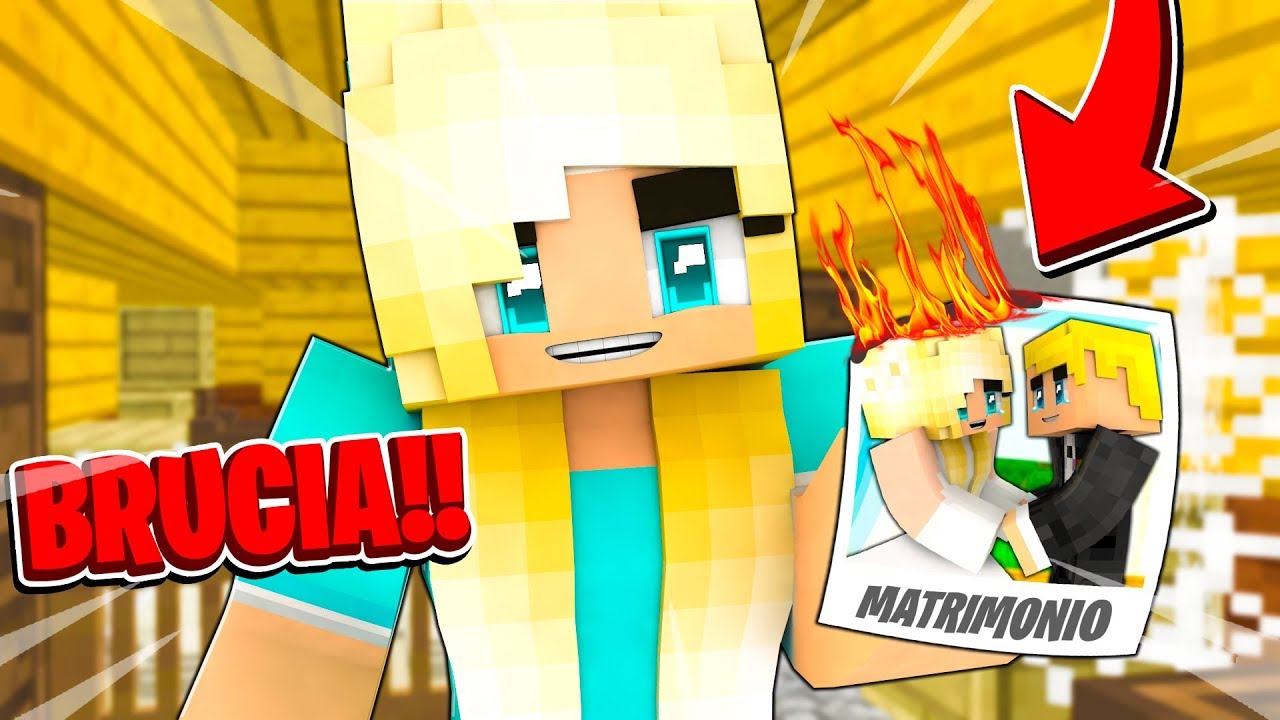 DOLCETTA BRUCIA LE NOSTRE FOTO DI MATRIMONIO!! - Famiglia su Minecraft #10