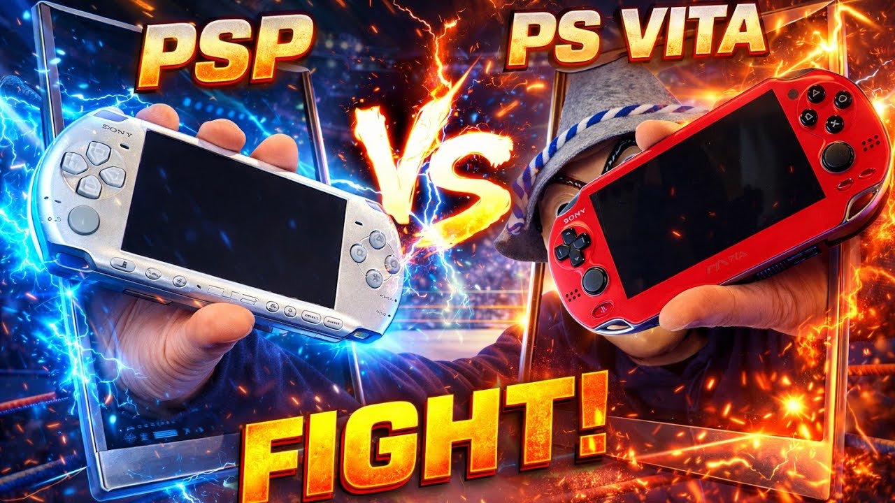 PSP vs PS Vita : le VRAI Match (+ coup de gueule !)