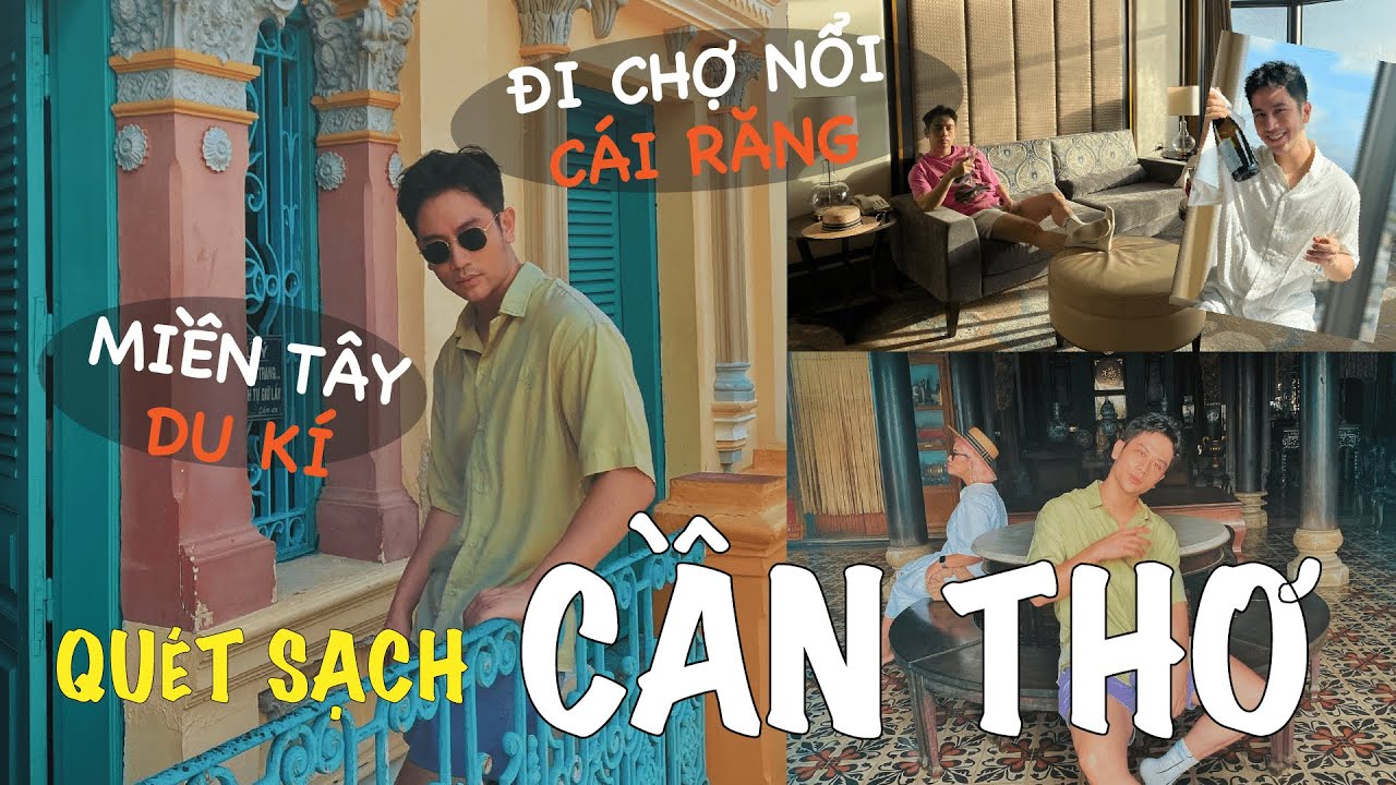 ĂN SẬP CẦN THƠ - LẦN ĐẦU ĂN THỊT CHUỘT & KHÁM PHÁ CHỢ NỔI CÁI RĂNG MIỀN TÂY // Dinology