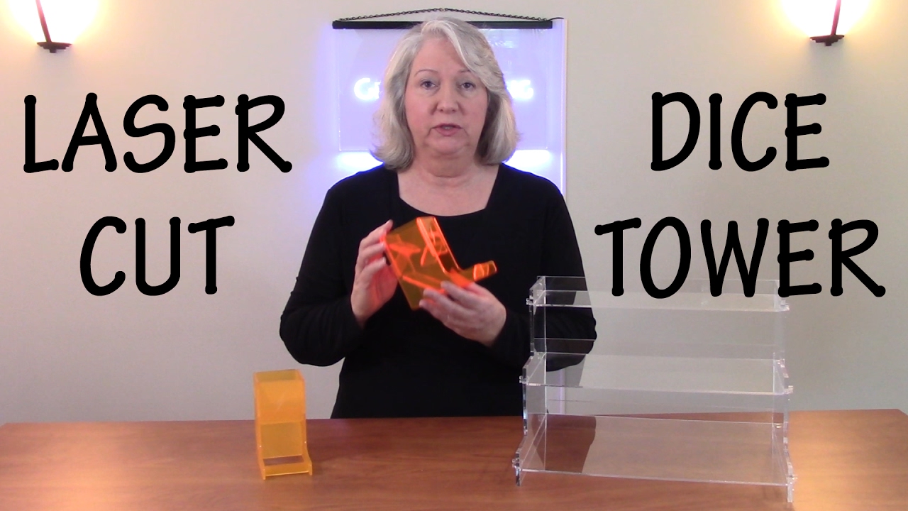 How to Design and Laser Cut a Dice Tower