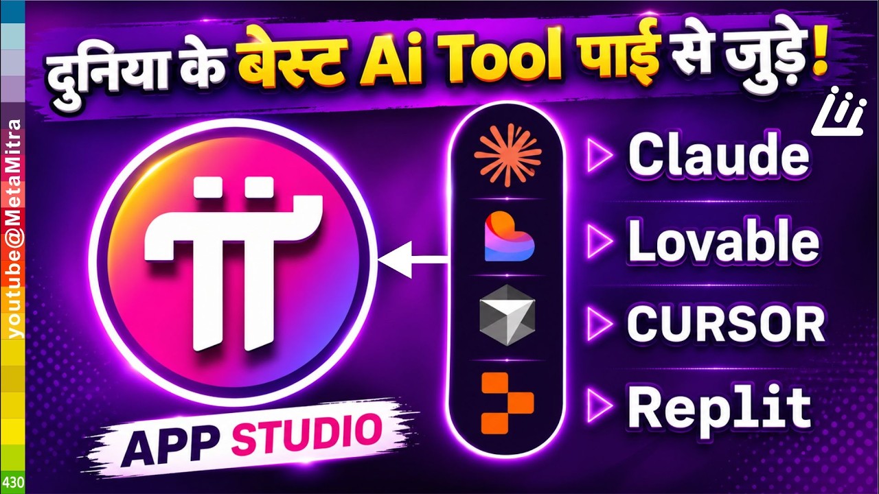 Pi Network से कमाई का नया मौका! App बनाकर Pi कमाओ | Ai Tools PiAppStudio Pi Network New Update Today
