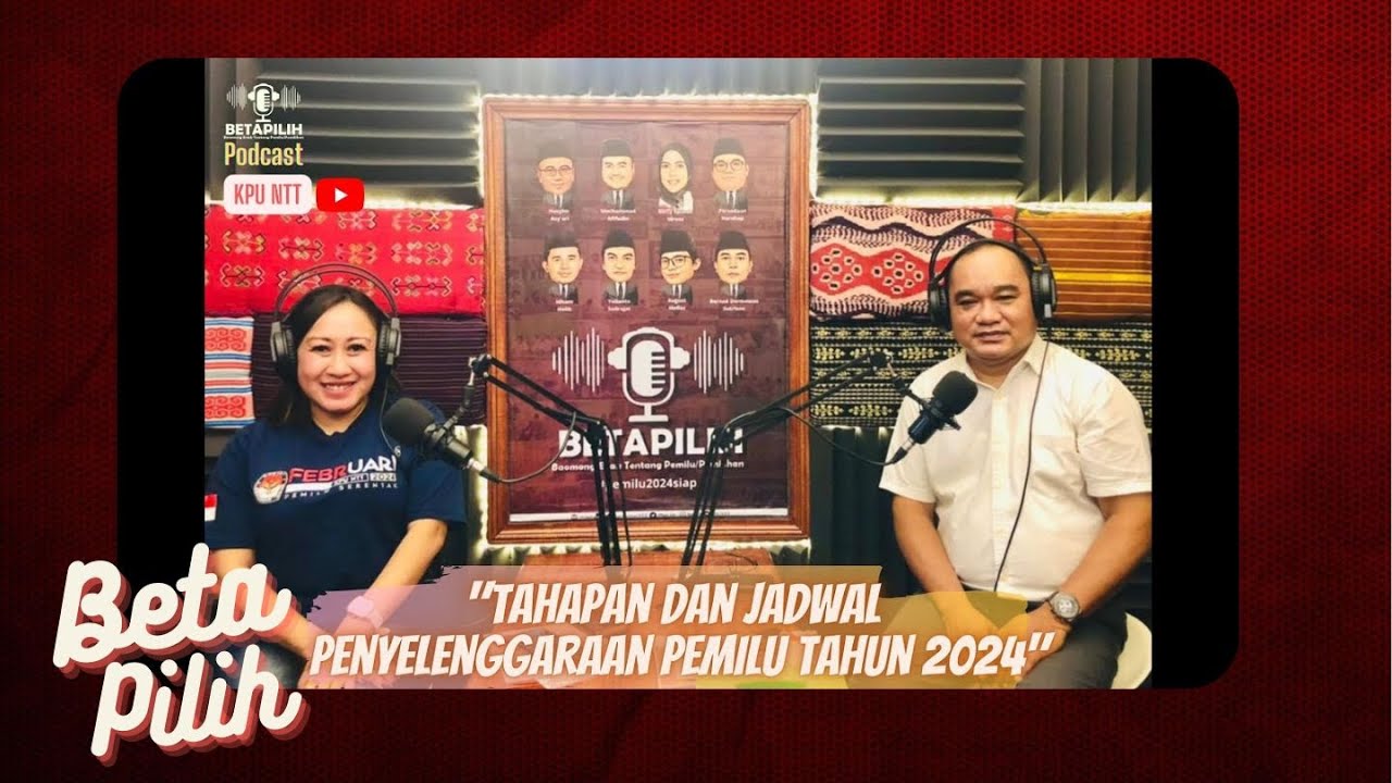 Ba'Omong Enak Chapter 5 : Tahapan dan Jadwal Penyelenggaraan Pemilu Tahun 2024