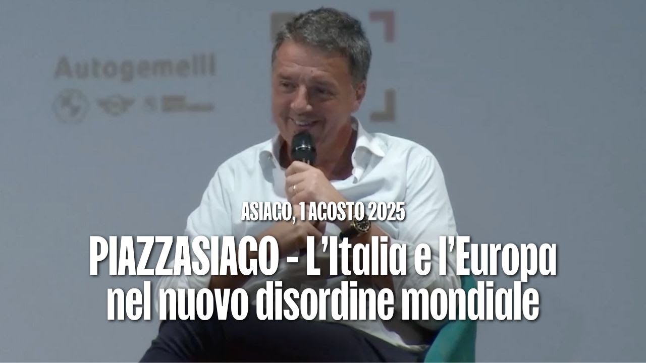 La mia intervista a PiazzAsiago | 01/08/2025