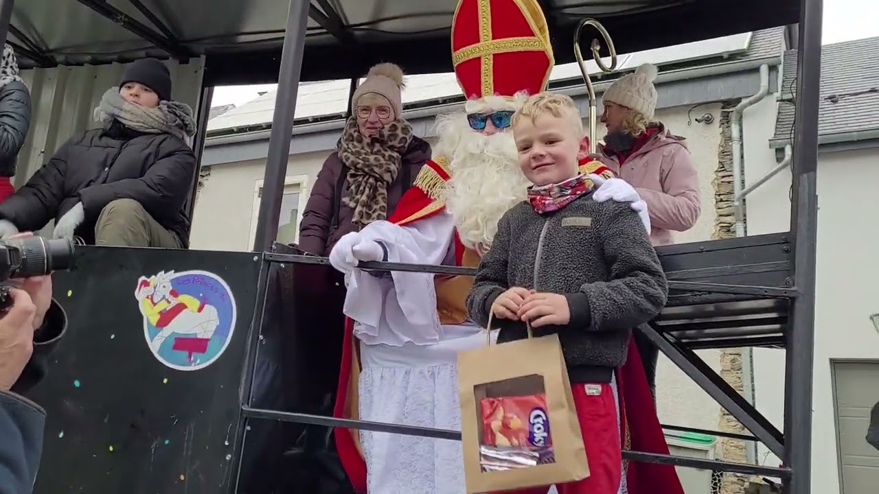 Saint Nicolas en tournée à Martelange le samedi 03 décembre 2022