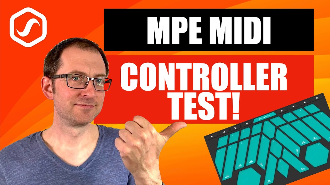 MPE Midi Controller Test & &Uuml;bersicht (Midi Polyphonic Expression)