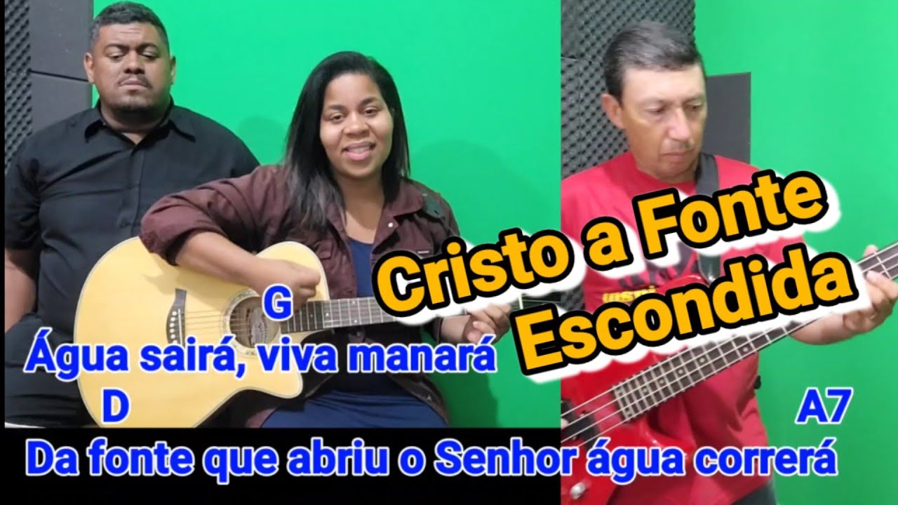 Cristo a Fonte Escondida - 523 (Harpa Cristã) Letra e Cifra Simplificada