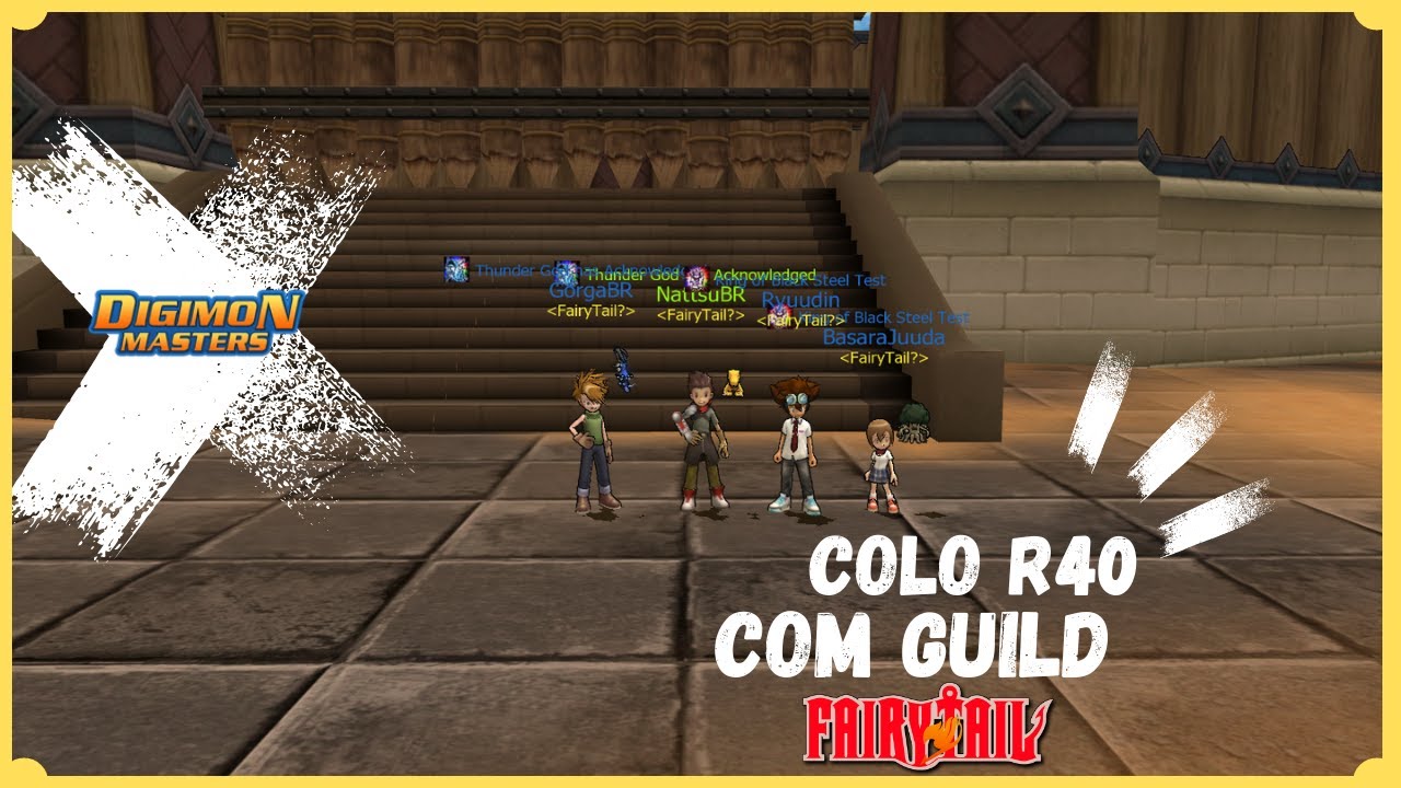 DMO Colo 40 Hit com Guild FairyTail - Digimon Arena/Colosseum