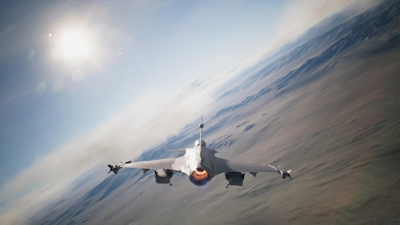 Flying JAS Gripen #1 Ace Combat 7