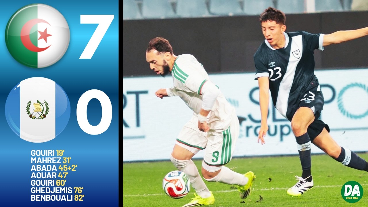 🇩🇿 АЛЖИР 7-0 ГВАТЕМАЛА 🇬🇹 | СЕМЬ, ЭТО РАЙ!!!