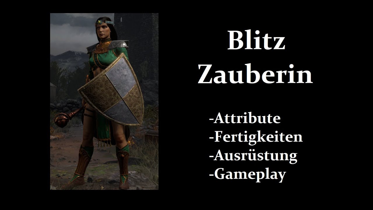 D2:R - Blitz Zauberin - Attribute / Fertigkeiten / Ausrüstung / Gameplay
