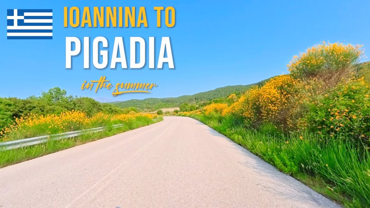 Driving in Greece 🇬🇷 from Ioannina to Pigadia | Stunning Mountain Roads in June 2025
