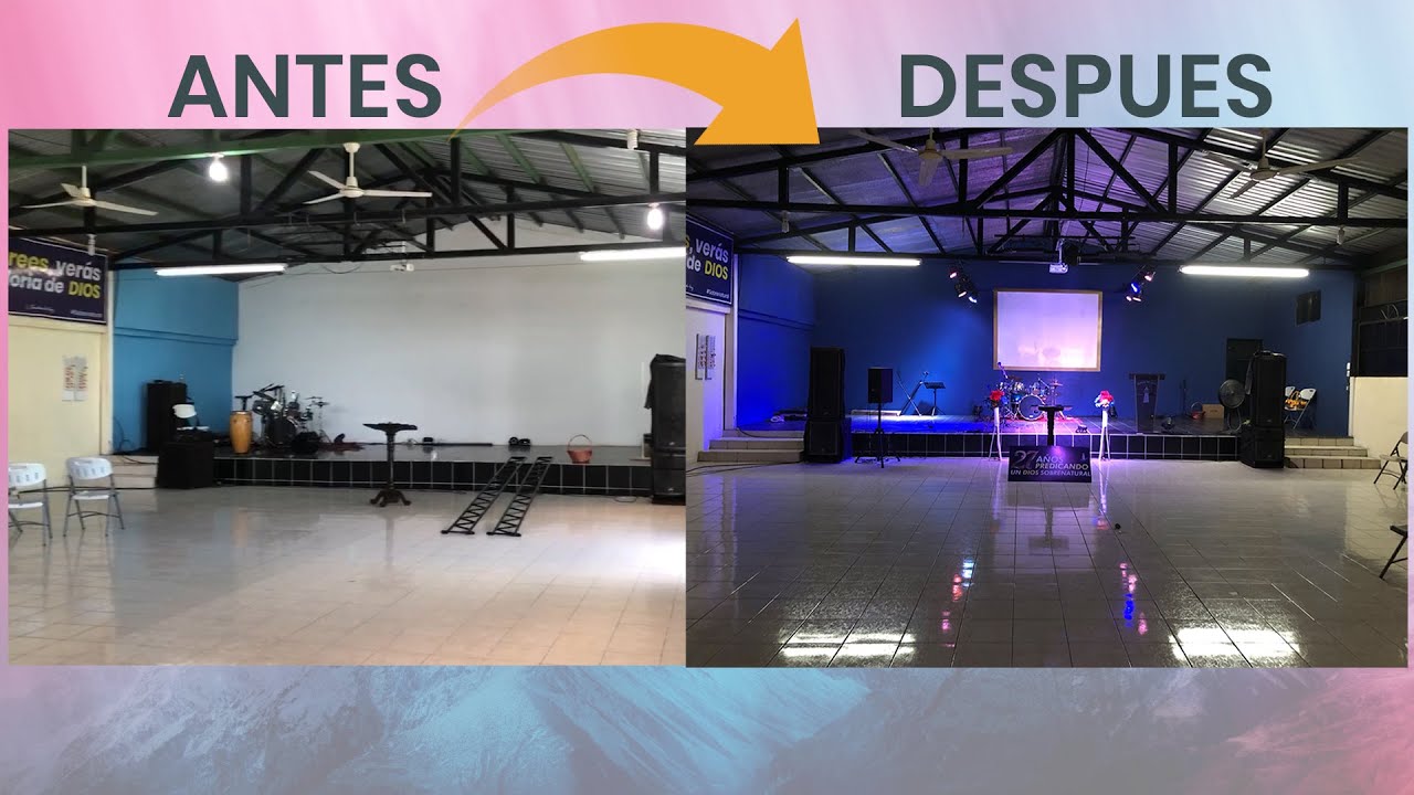 Como hacer un escenario para una iglesia