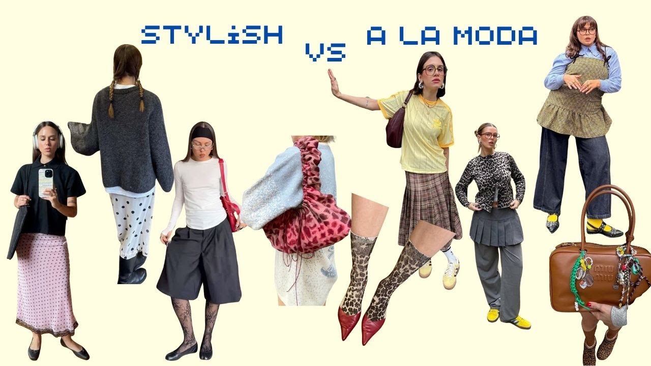 ★ ¿Te vistes con estilo o solo sigues lo que está de moda? ★