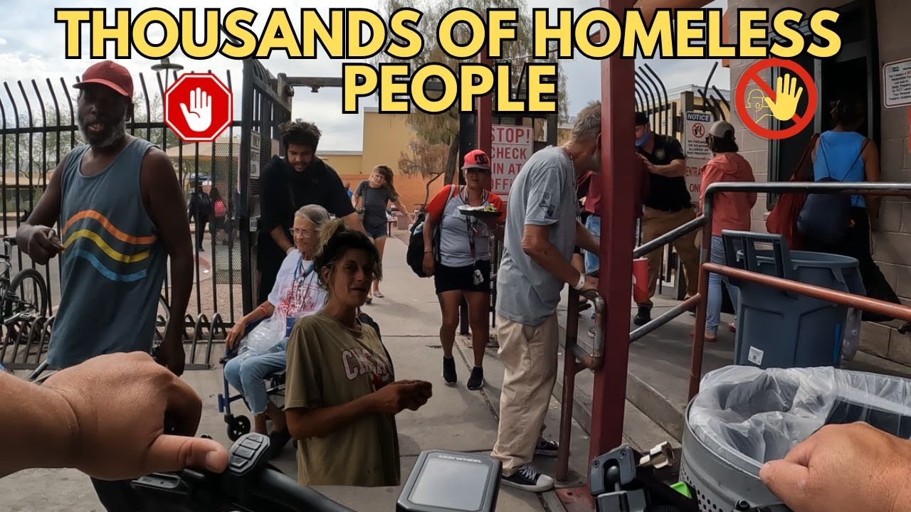 E bike ride in the scariest part of phoenix the zone