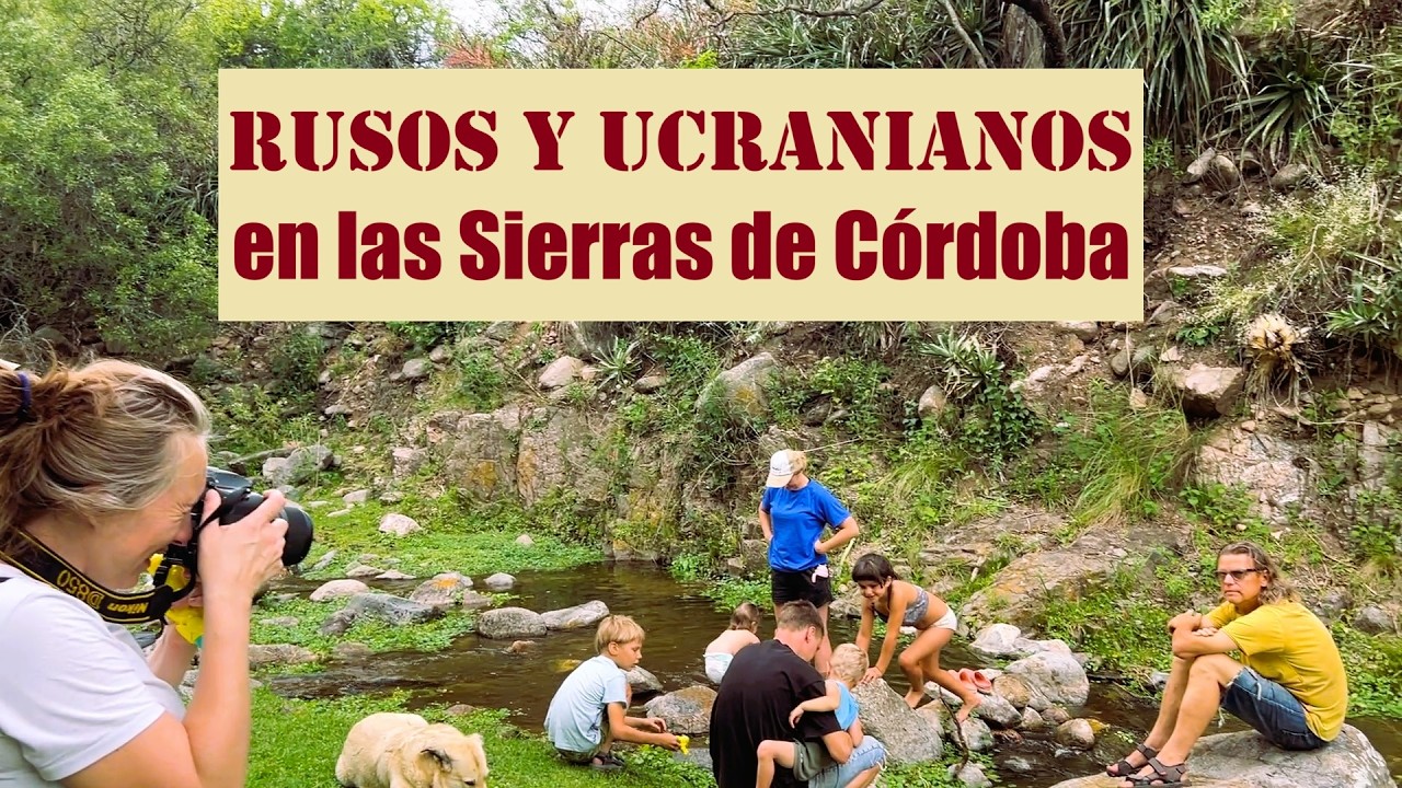 RUSOS y UCRANIANOS hacen ASADO en ARGENTINA
