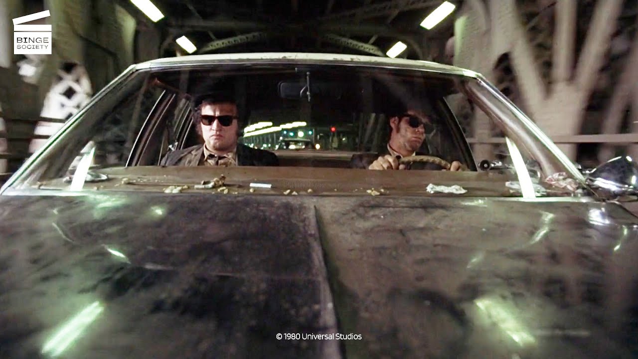 Les Blues Brothers : Course poursuite en voiture (CLIP HD)