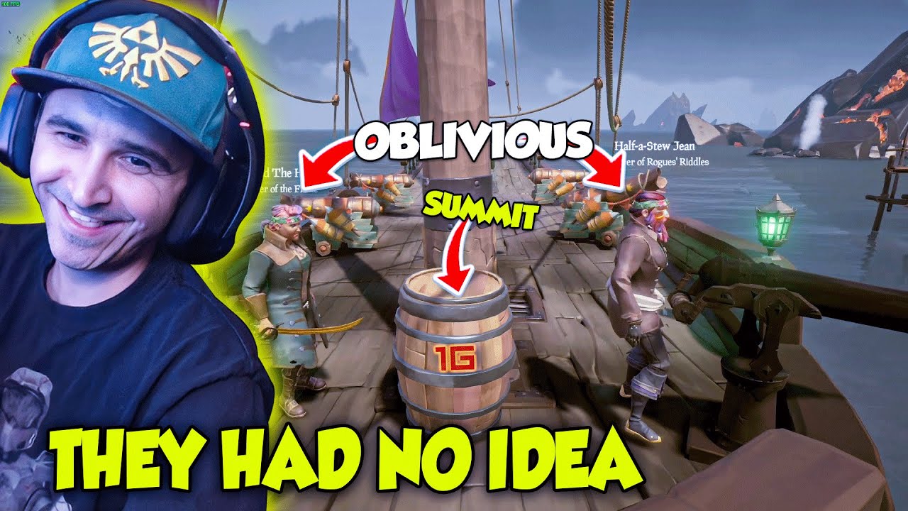 Summit1Gs' patience pays off BIG TIME in Sea Of Thieves