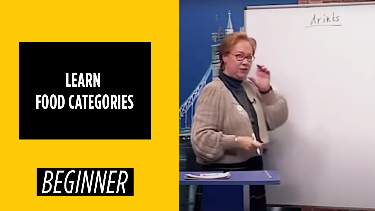 Beginner Level - Learn Food Categories | English For You