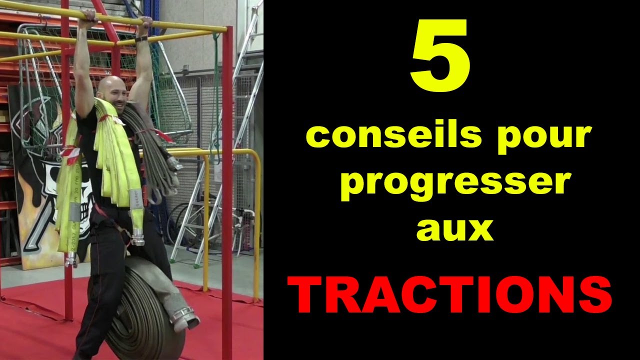 5 conseils pour progresser aux TRACTIONS