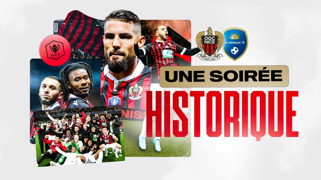 Nice 2-0 Versailles : le film d'une soirée historique !