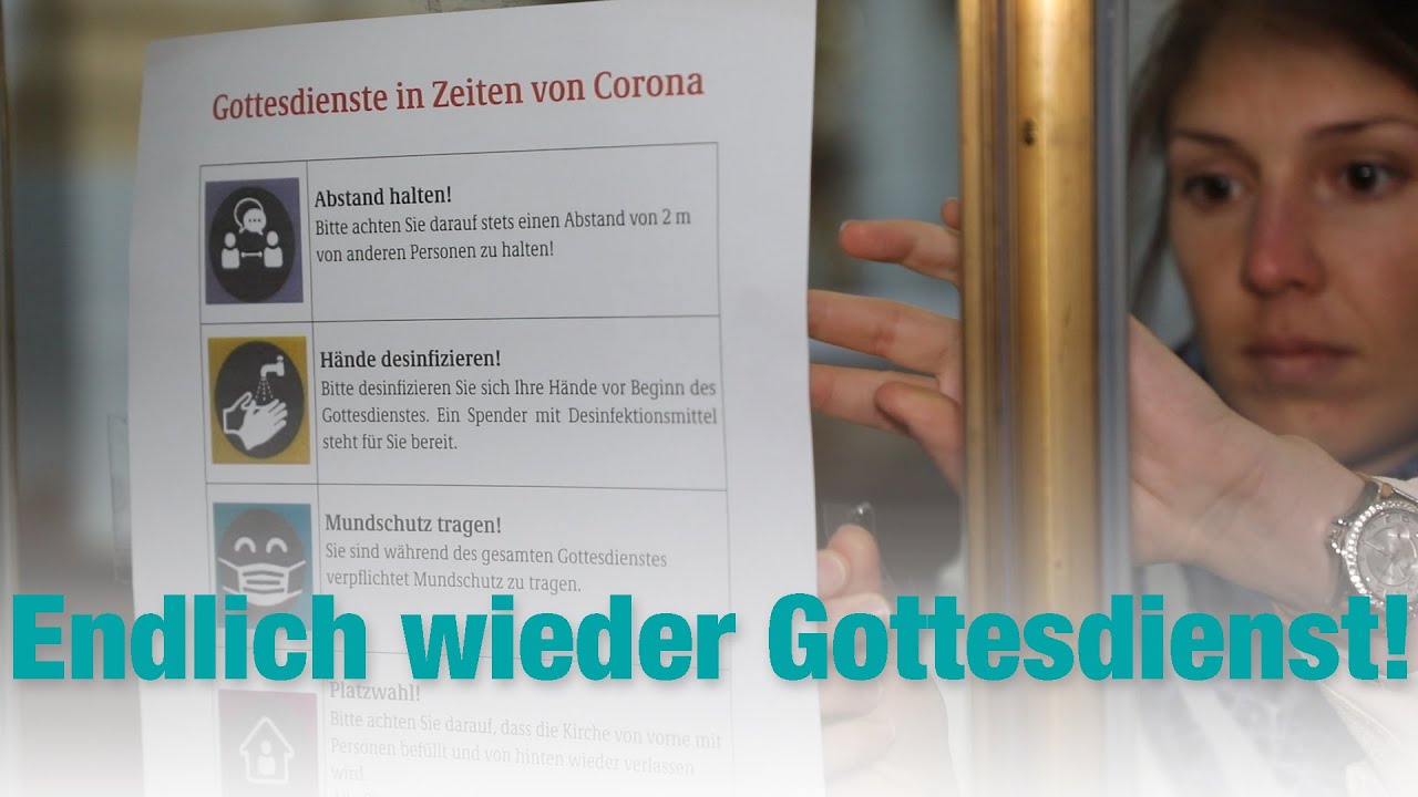 Endlich wieder Gottesdienst!