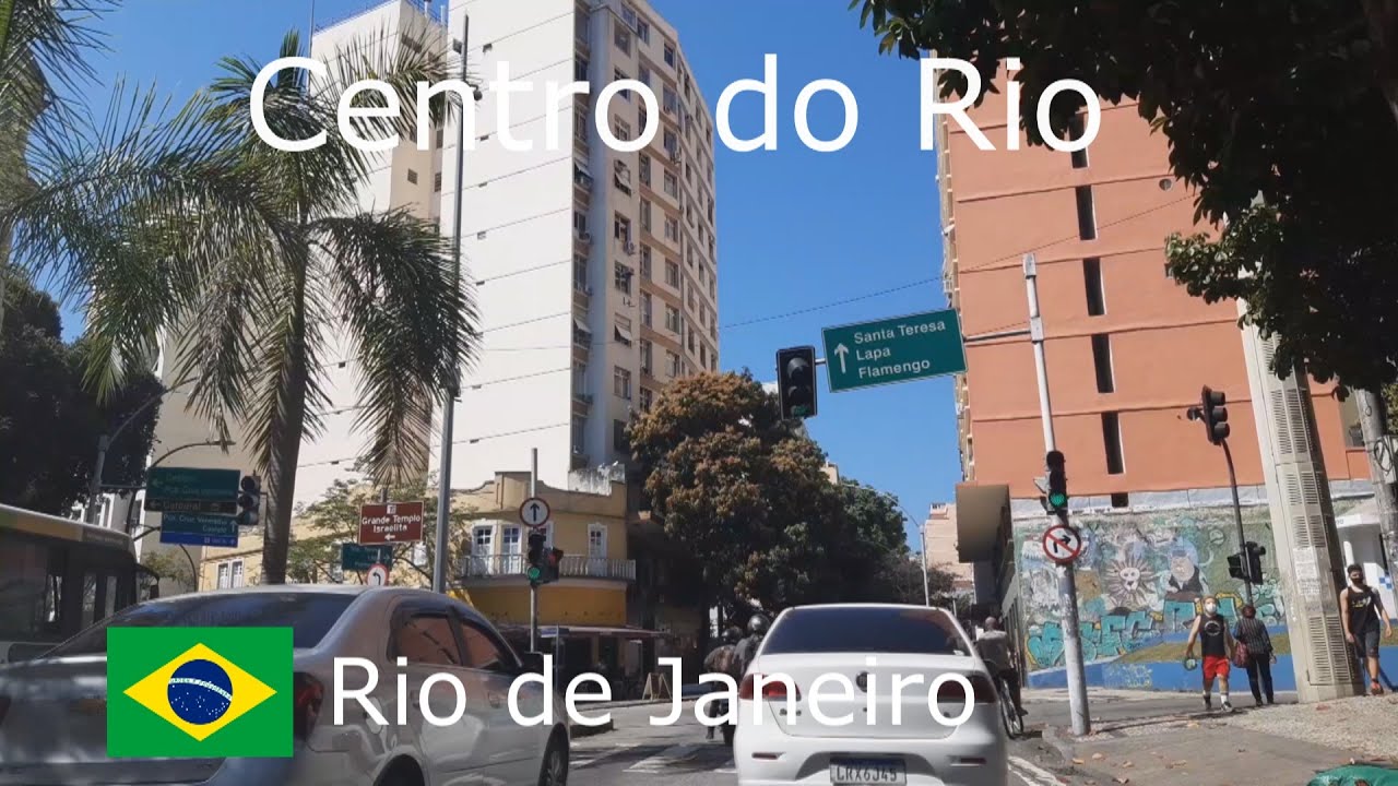 Driving Rio de Janeiro Brazil Centro do Rio de Janeiro