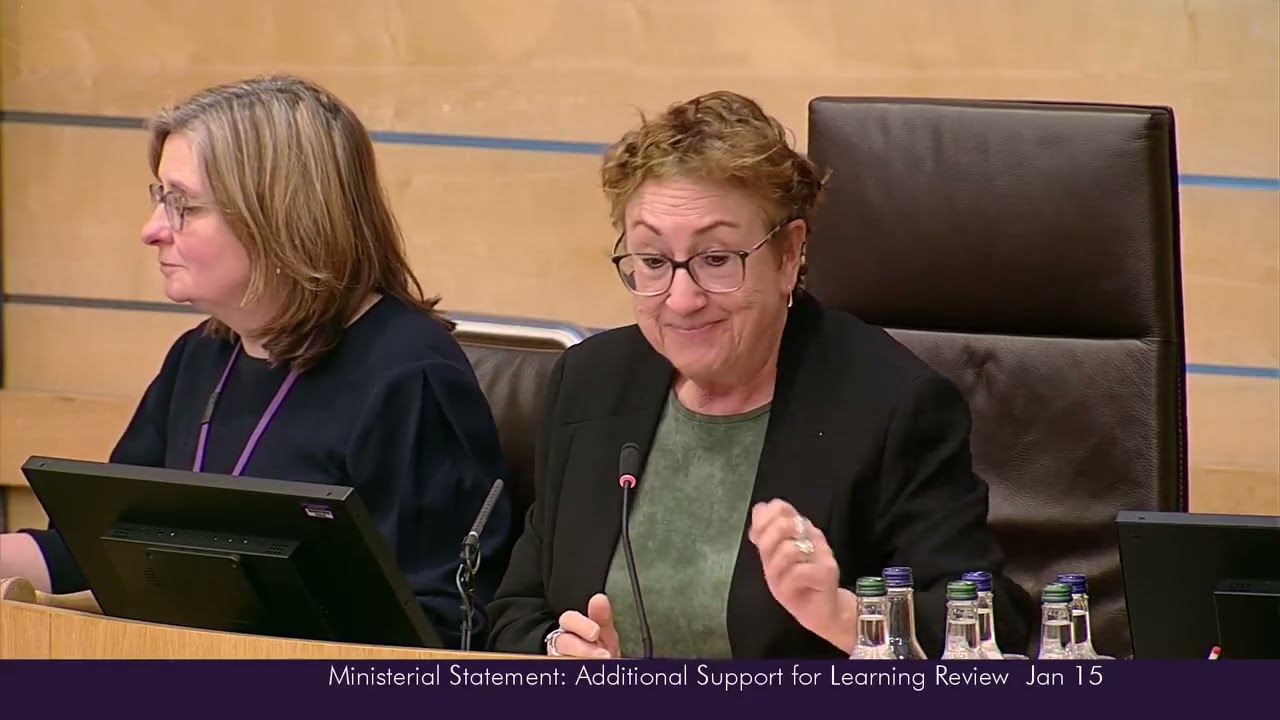 Ministerial Statement: Additional Support for Learning Review - 15 January 2026