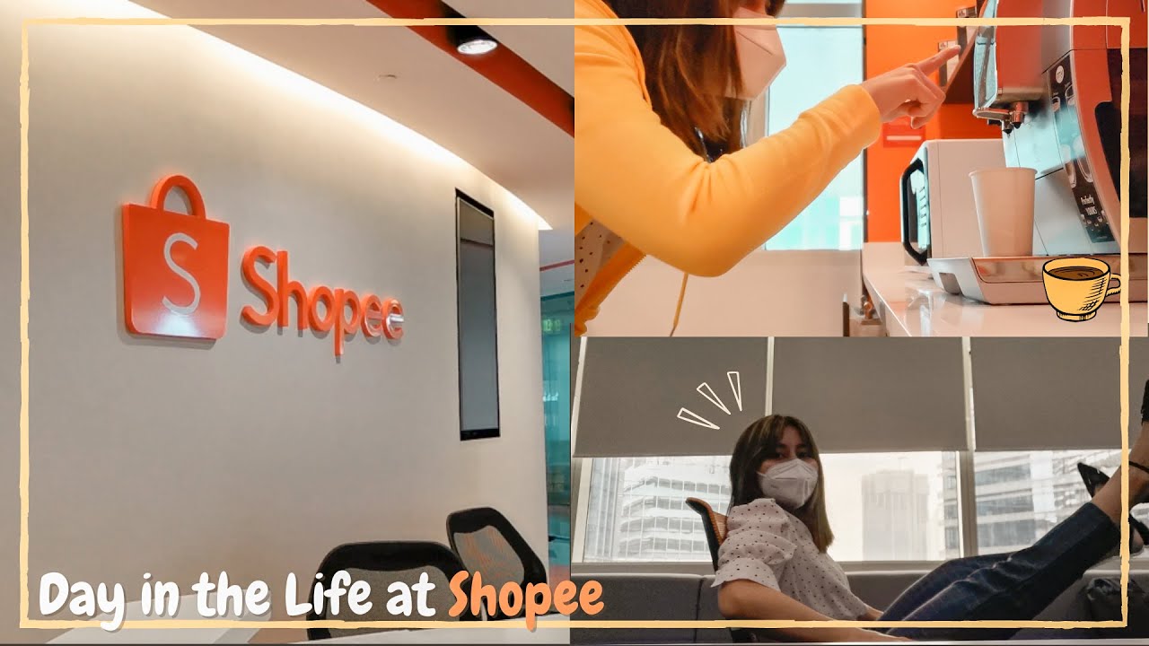 a day in the life of working with Shopee  🇵🇭 | first time to go to office